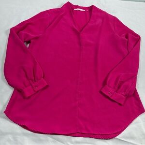 Violet & Claire Fuchsia Blouse